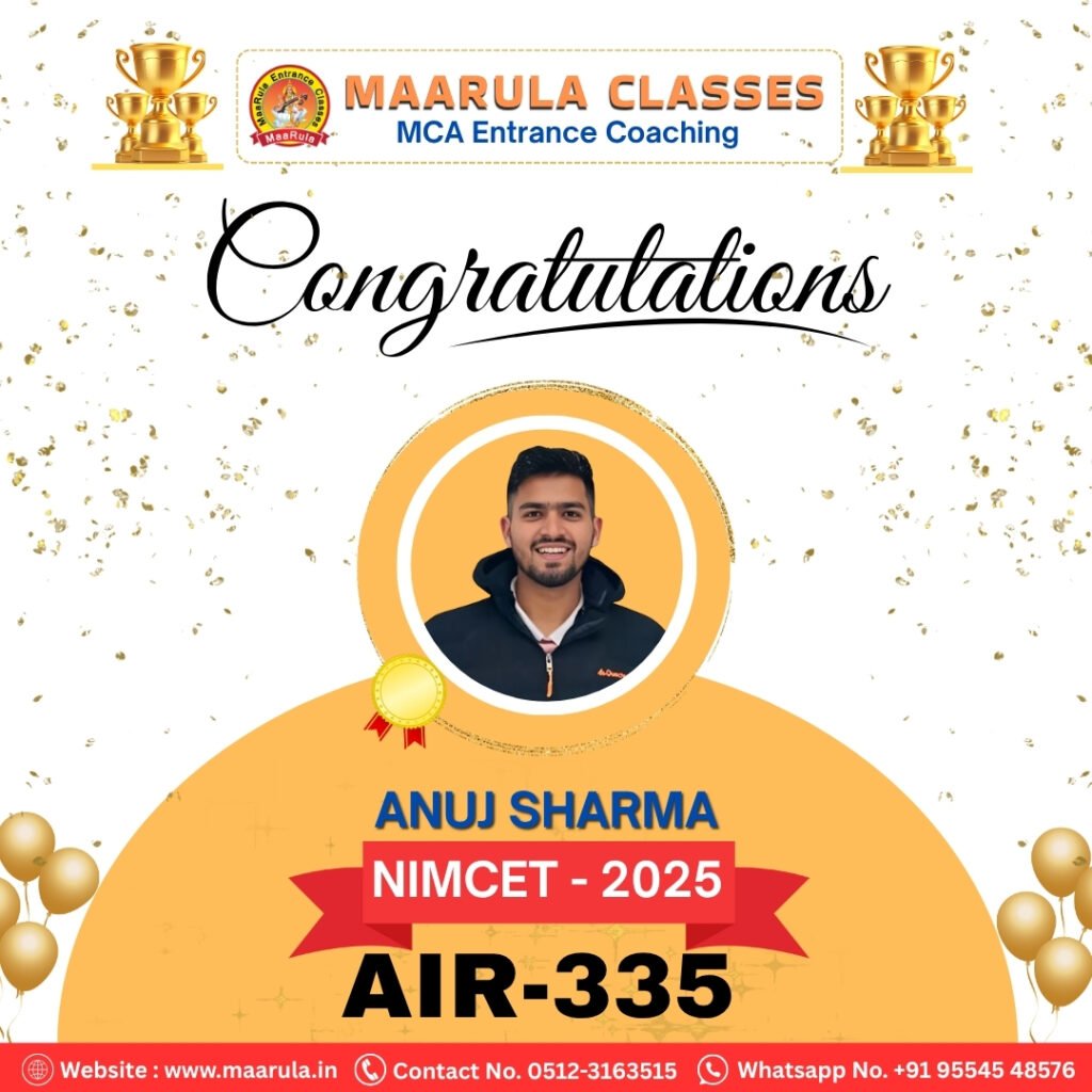 ANUJ SHARMA ( 335 )