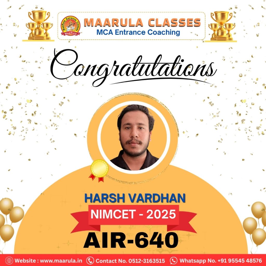 HARSH VARDHAN ( 640 )