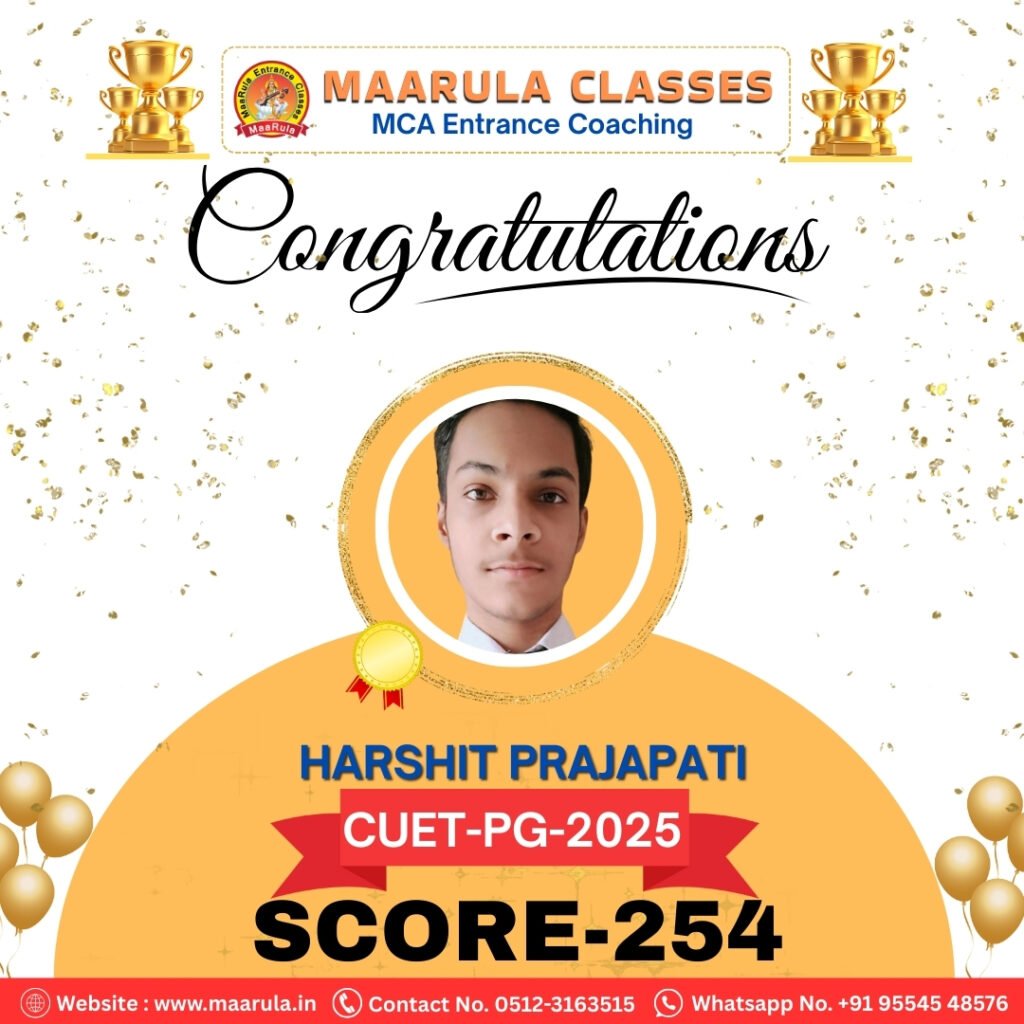 HARSHIT PRAJAPATI ( 254 )