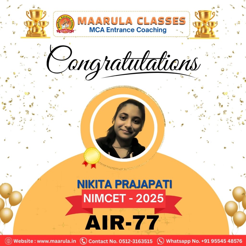 Nikita prajapati ( AIR 77 )