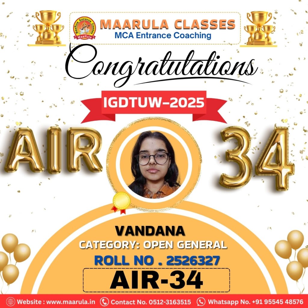 VANDANA ( AIR 34 )
